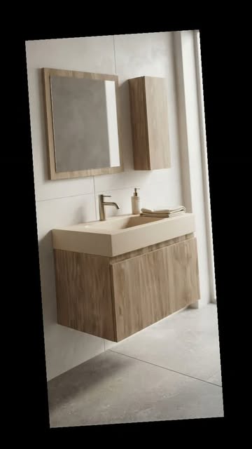 ست روشویی سیوان کابین مدل یاران ۴۰x۶۰