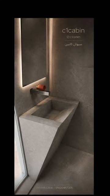 روشویی نیم پایه